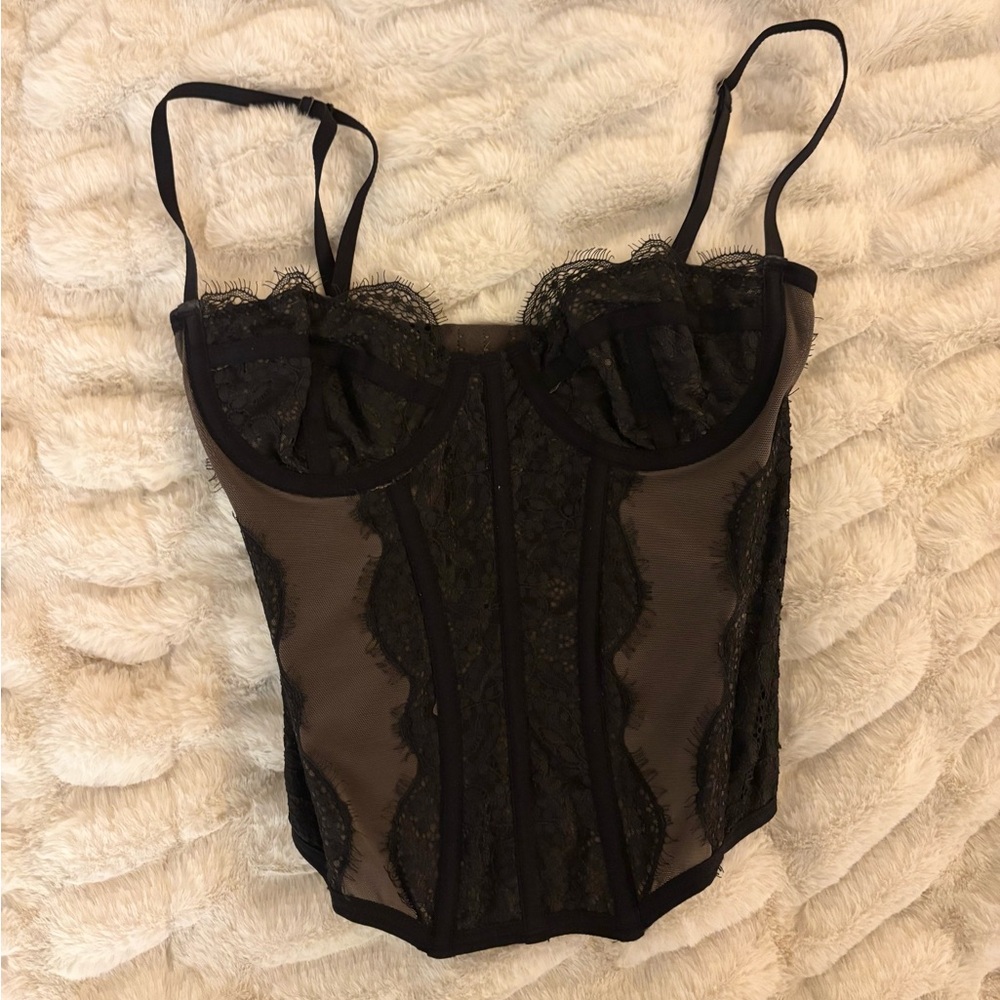 Urban Outfitters Out from Under modern love corset